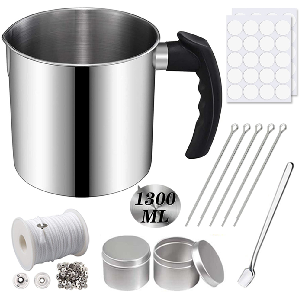 Candle Making Kit For Beginners - 1,3 l komplettes Kerzen herstellungs set