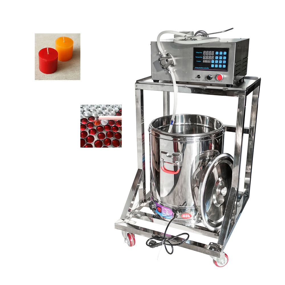 Candle Making Machine Price - Automatische Industrielle Heißwachs-Schmelz- und Abfüllmaschine für