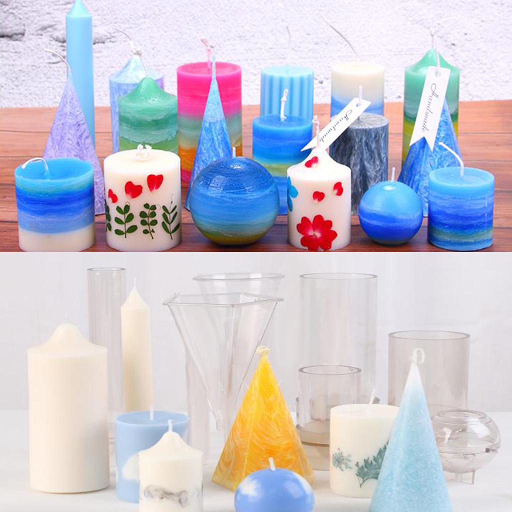 Candle Making Event - Leicht zu Reinigende Kunststoff-Kerzenform für Seife