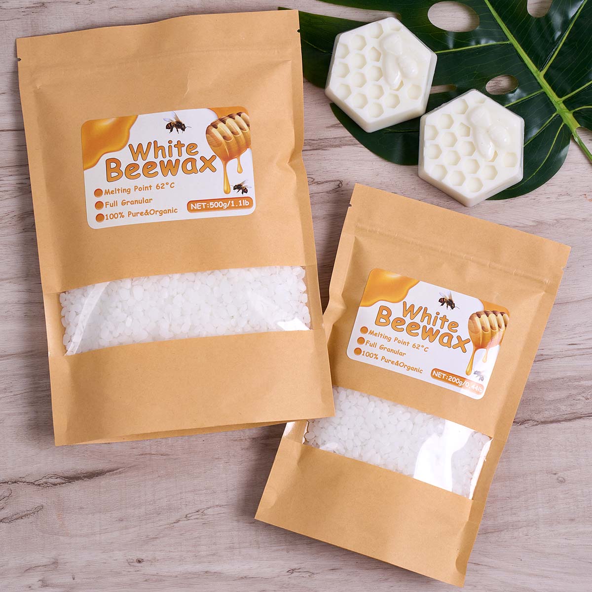 1000 g weißes Bienenwachs, DIY – Candle Making Kit For Beginners Bewertung und Preis