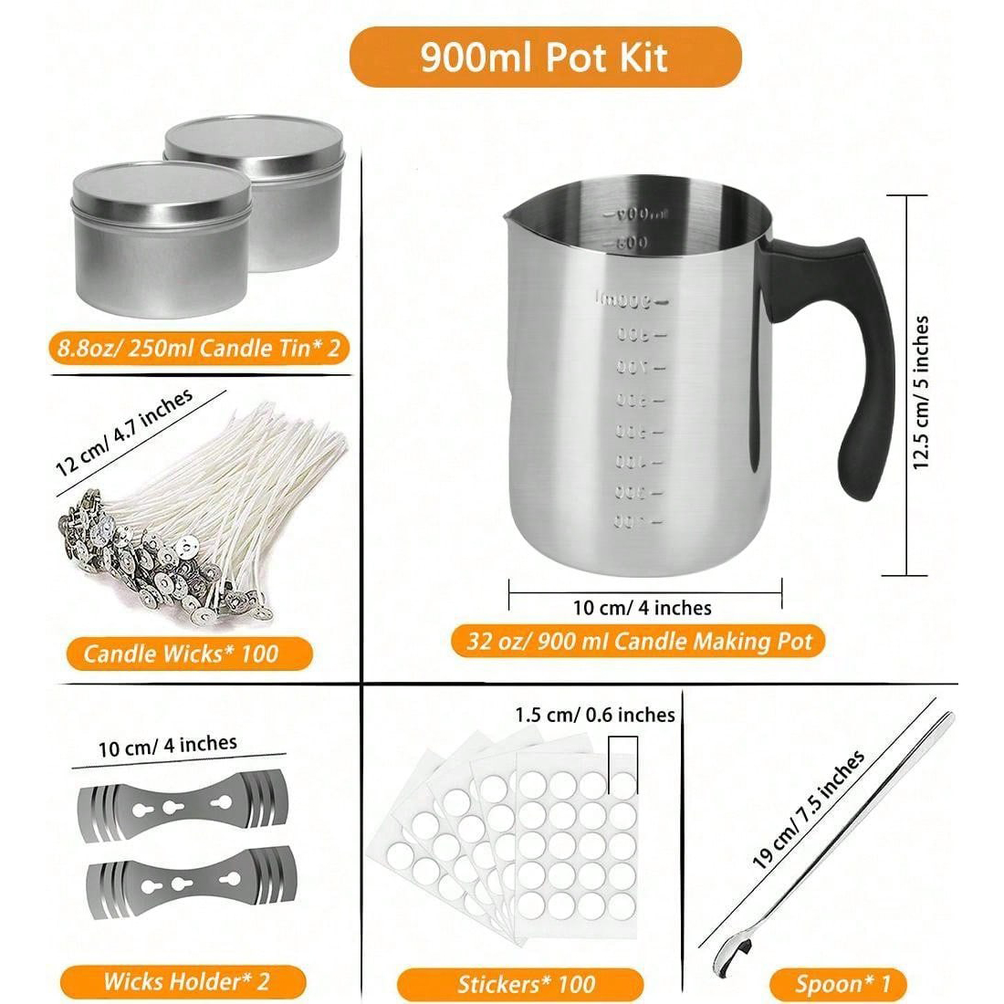 Glintmos Starter-Set zur Kerze – Candle Making Kit For Beginners Bewertung und Preis