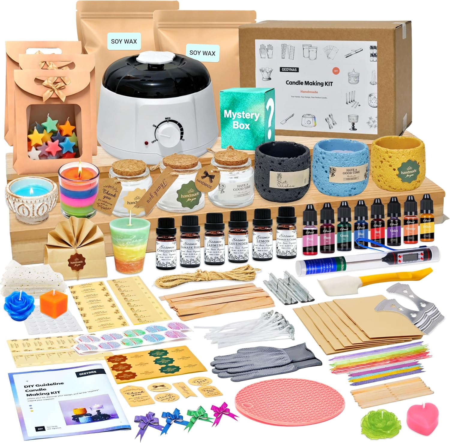 128-teiliges Kerzenherstellung – Candle Making Kit For Beginners Bewertung und Preis