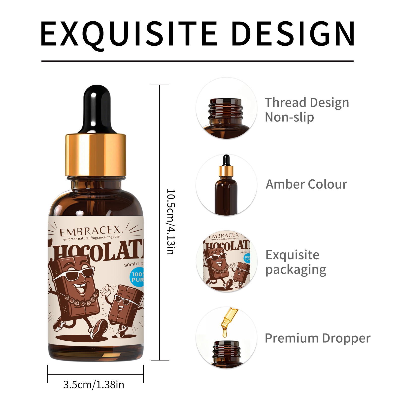 30 ml Schokoladen-Ätherisches  – Candle Making Oil Scents Bewertung und Preis