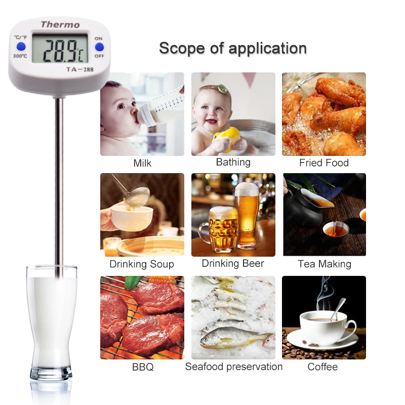 TA288 LCD Digital Lebensmittel – Candle Making Thermometer Bewertung und Preis