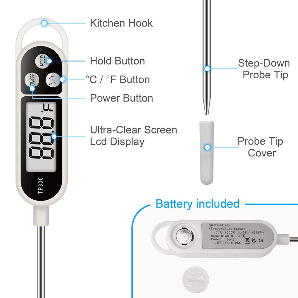 1 Stück digitales Fleischtherm – Candle Making Thermometer Bewertung und Preis