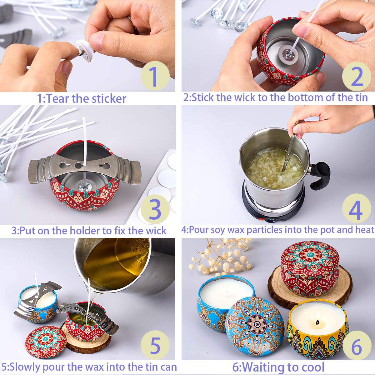 DIY Duftkerzen-Herstellungsset – Candle Making Kit For Beginners Bewertung und Preis