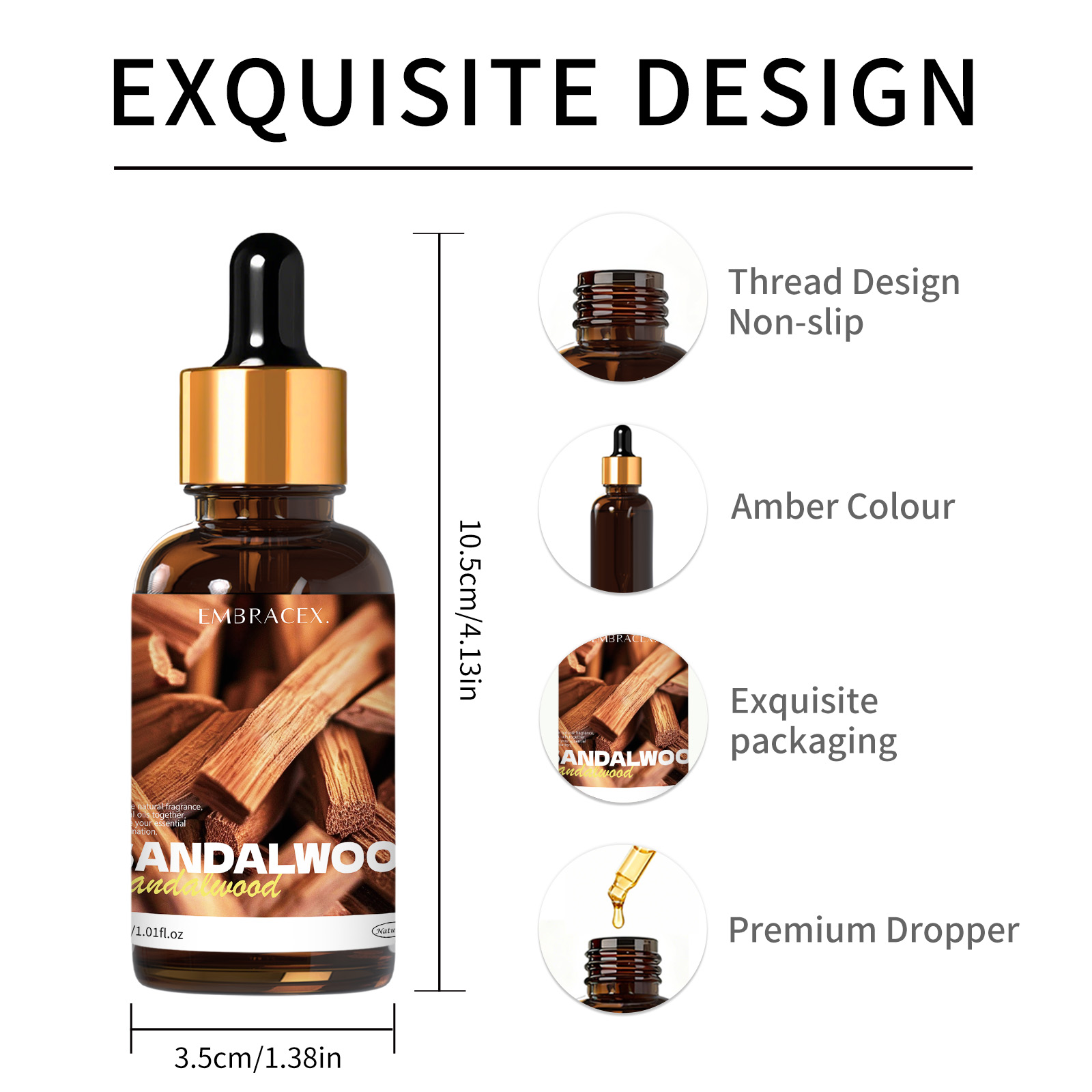 30ml Sandelholz Natürliches Pf – Candle Making Oil Scents Bewertung und Preis